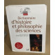 Dictionnaire d'histoire et philosophie des sciences