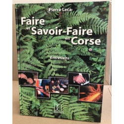 Faire et savoir faire en Corse