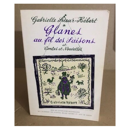 Glanes au fil des saisons contes et nouvelles