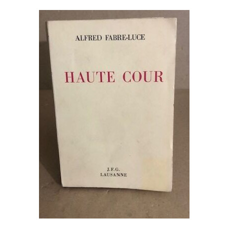 Haute cour