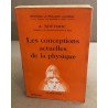 Les conceptions actuelles de la physique