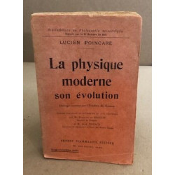 La physique moderne son évolution