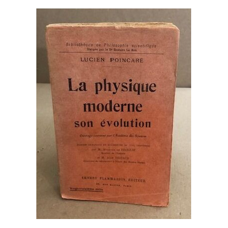 La physique moderne son évolution