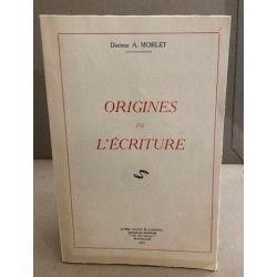 Origines de l'ecriture