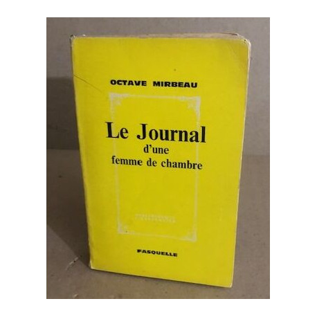 Le journal d'une femme de chambre