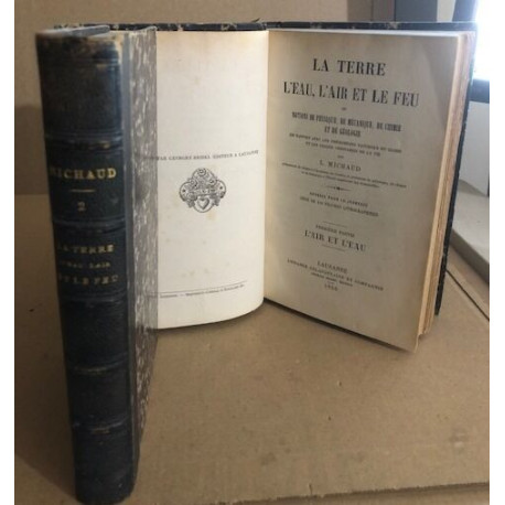 La terre l'eau l'air et le feu ou notions de physique de mécanique...