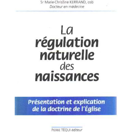 La régulation naturelle des naissances : présentation et...