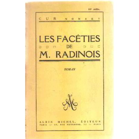 Les facéties de M. Radinois