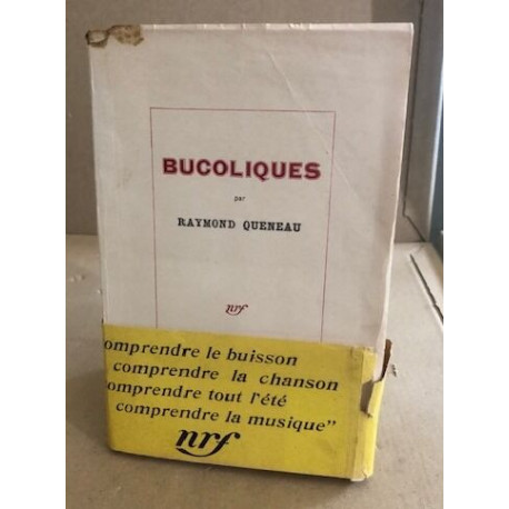 Bucoliques/ EO numérotée