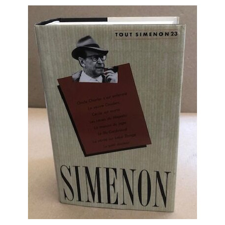 Tout simenon / tome 23