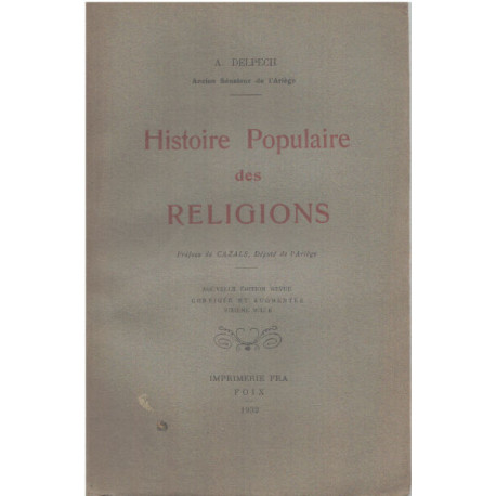 Histoire populaire des religions