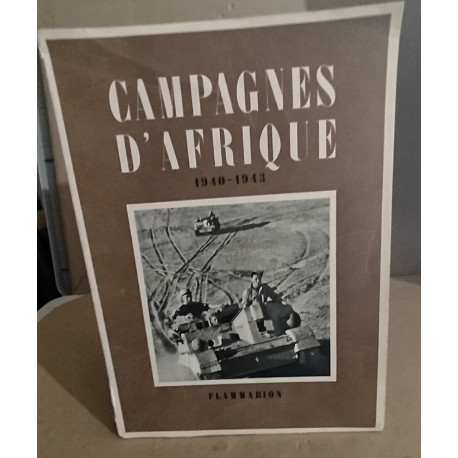 Campagnes d'afrique 1940-1943