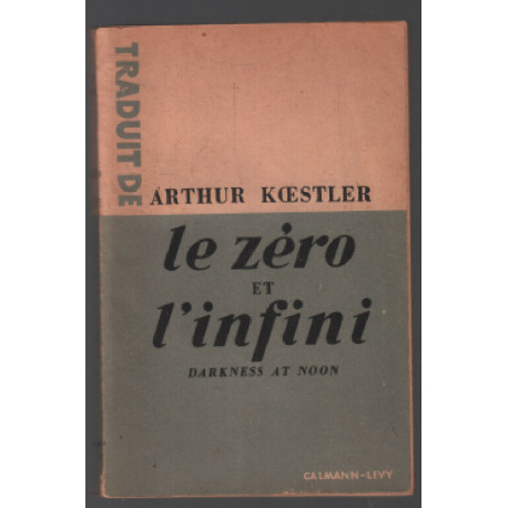 Le zéro et l'inifini