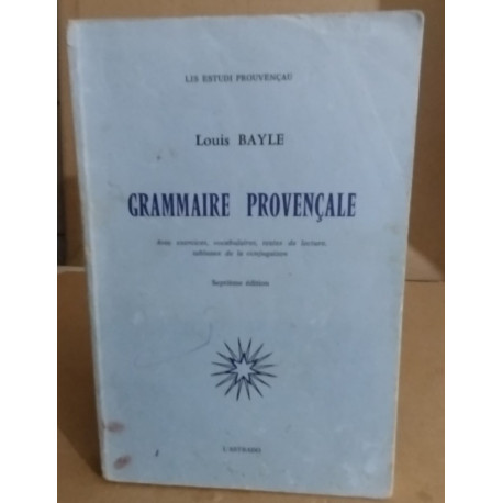 Grammaire provençale