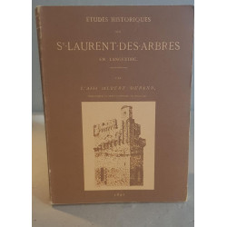 Études historiques sur st- laurent-des-arbres en languedoc