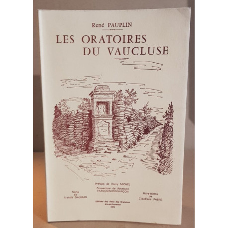 Les oratoires du Vaucluse