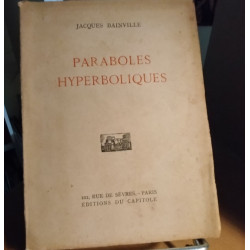 Paraboles hyperboliques / EO numérotée