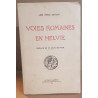 Voies romaines en Helvie - préface de Me Louis Bouvier