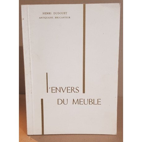 L'envers du meuble