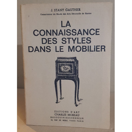 La connaissance des styles dans le mobiliers