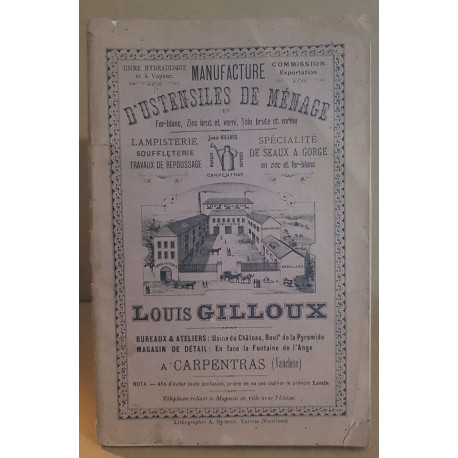 Manufacture d'ustensiles de ménage Louis GILLOUX à Carpentras