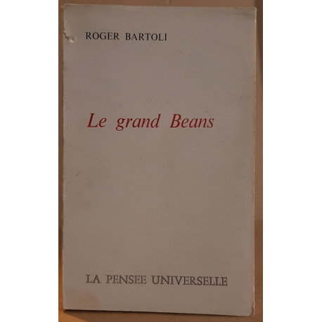 Le grand Beans / dédicace et lettre autographe