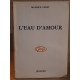 L'eau d'amour (carnet)