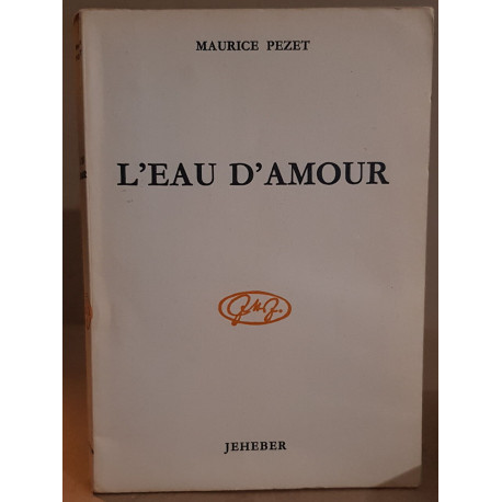 L'eau d'amour (carnet)