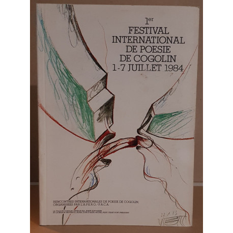 1er festival international de poésie de Cogolin du 1 au 7 juillet 1984