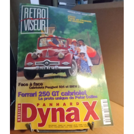 Revue retro viseur n° 83 / panhard dyna X