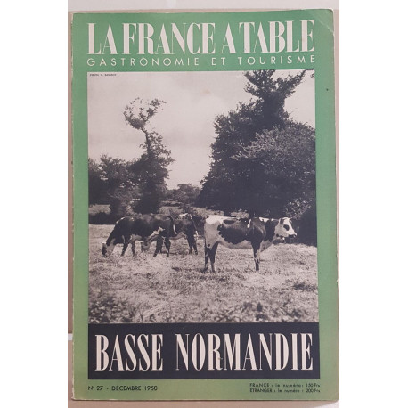 La france à table - N°27 - Basse Normandie