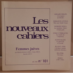 Les nouveaux cahiers - N°101- les femmes juives