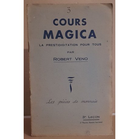 Cours Magica - 3° leçon - les pièces de monnaie