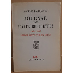 Journal de l'affaire Dreyfus 1894 - 1899 - l'affaire Dreyfus et le...