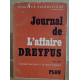 Journal de l'affaire Dreyfus 1894 - 1899 - l'affaire Dreyfus et le...