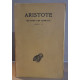 Aristote - Histoire des animaux - Tome I - Livres I-IV