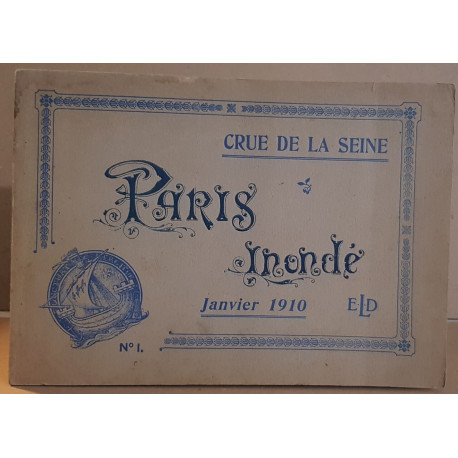 Crue de la Seine - Paris inondé - Janvier 1910 - N°1