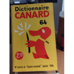 N° special du canard enchainé / dictionnaire canard 64