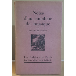 Notes d'un amateur de musique