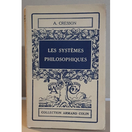 Les systèmes philosophiques (5° édition)