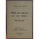 Pères de léglise au III° siècle - Origène (réédition)