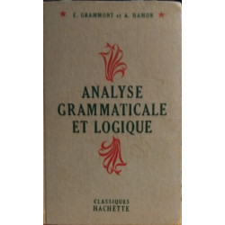 Analyse gramaticale et logique