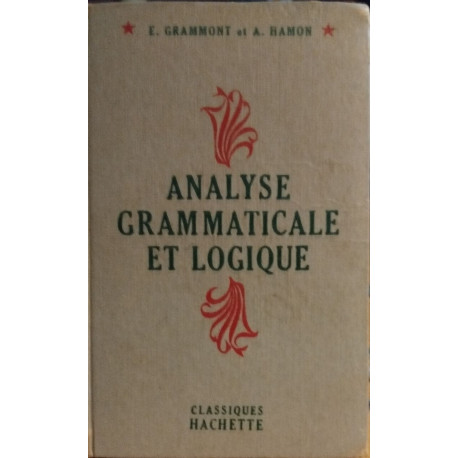 Analyse gramaticale et logique