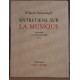 Entretiens sur la musique