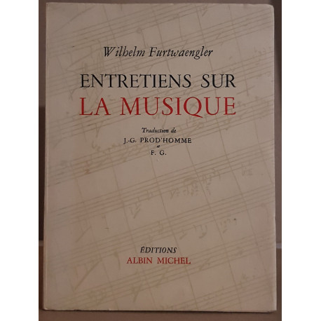 Entretiens sur la musique