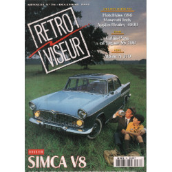 Revue rétroviseur n° 76 : dossier Simca V8 , hotchkiss 686 ,...