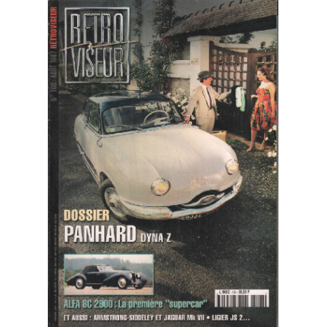 Revue rétroviseur n° 108 : dossier Panhard Dyna Z , alfa 8C 2900