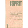 Revue esprit / fevrier 1976