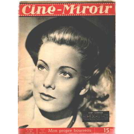 Cine miroir n° 898/ 6 juillet 1948 / photo de couverture suzy carrier