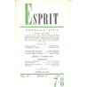 Revue esprit/ juillet-aout 1967/ poetes portugais